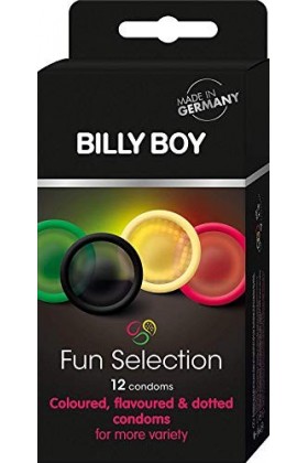Billy Boy Fun Selection Mélange de préservatifs - 12 unités