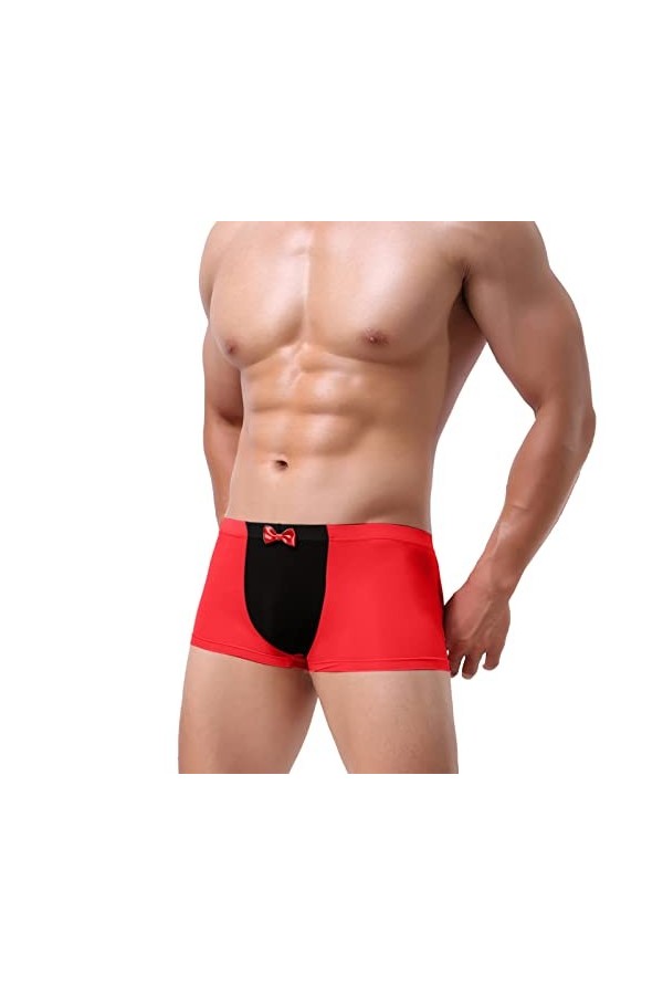 hehiy Strings en Maille pour Homme - sous-vêtements Respirants - sous-vêtements Sexy Transparents sous-vêtements Érotiques Cu