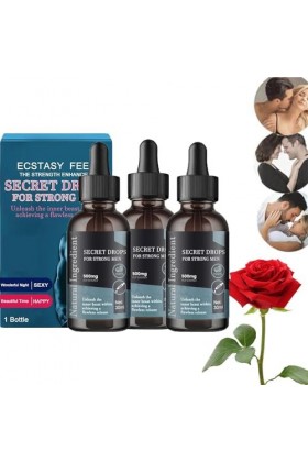 Gouttes secrètes pour hommes forts, gouttes heureuses secrètes, gouttes orales PleasurePeak, gouttes dhormones, amélioration