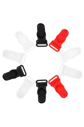 Holibanna 80 Pièces Sous-Vêtements Bouton Pince Pour Chaussette Jarretière Unisexe Chaussette Pince Jarretière Ceinture Attac