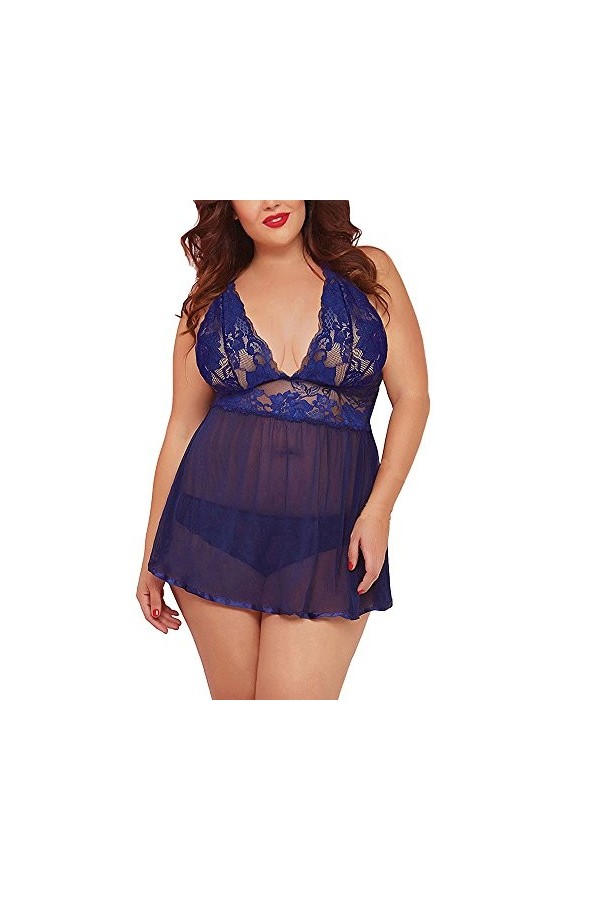 Hasagimol Sexy Teddy Lingerie Dos Nu Sous-Vêtements De Nuit, Lingerie Sexy Hot Chaude Sous-Vêtements Lingerie Femme Sexy&nbsp;ense