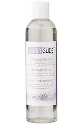 Gel lubrifiant Waterglide Natural Feeling, sensation soyeuse et lubrification longue dur‚e, 300ml