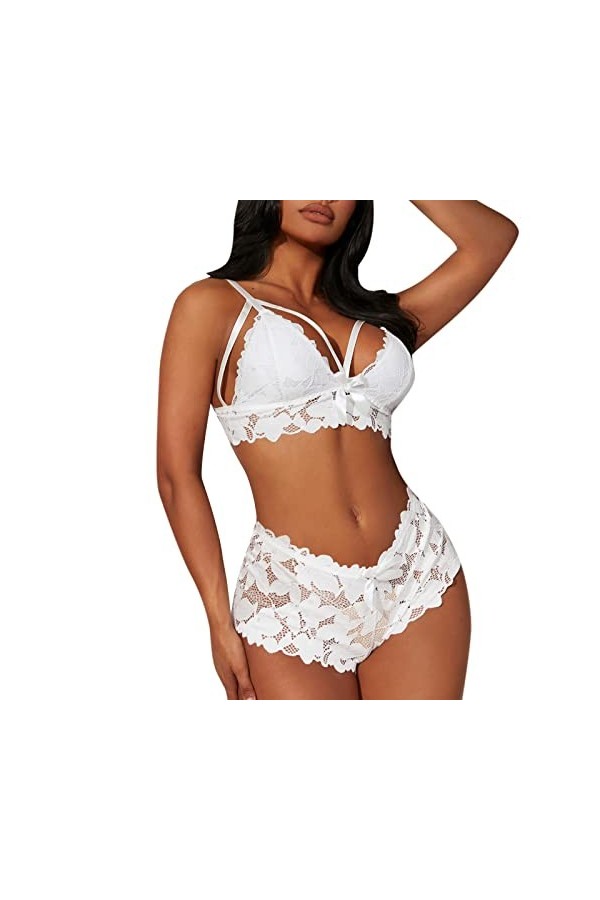 Body Sexy Femme érotique sous Vetements Feminins Sexy Elastique Lingerie Culotte Ensemble Lingerie Feminine Sexy Lingerie Sex