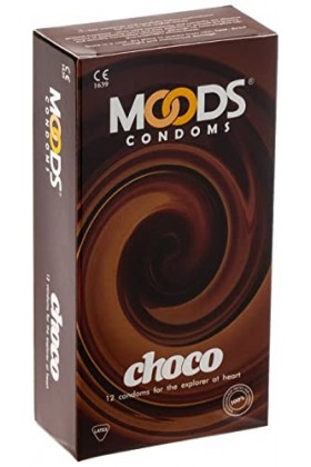 MOODS Choco 12 préservatifs