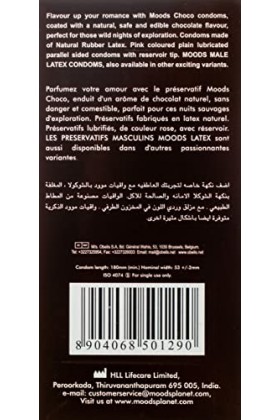 MOODS Choco 12 préservatifs