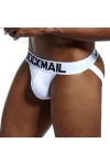 Kaytong Marque Sexy Hommes sous-Vêtements Jockstraps Coton Sexy Jocks Bikini G-Strings Hommes String cuecas Culottes Hommes M