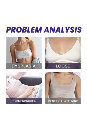 Capsules de Croissance Mammaire, Capsules de Soins Doux du Sein 21 Pièces pour Femme pour la Vie Quotidienne