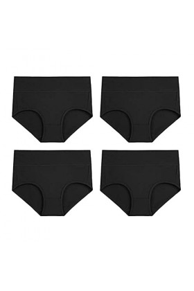 TDEOK Ensemble de lingerie sexy pour femme - En coton stretch doux - Petit ensemble de lingerie pour femme, Noir , XXXXL