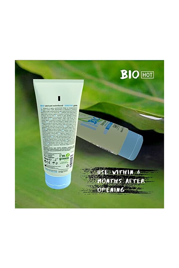HOT Bio Lubrifiant à Base dEau Sensible 100 ml