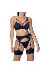 sous Vêtements Femme Sexy Hot, Ensemble de Lingerie pour Femme Résille Lingerie Sexy Vêtements de Nuit Bodystockings Robe Tra