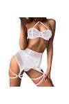 Ensemble de Lingerie Sexy Sexy Nuisette sous-Vetement Cuisse sous Vetements Cuisse Jarretière Jarretière Sexy Porte Jarretell