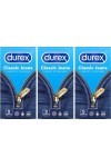 Durex Préservatif Classic Jeans confort et confiance - 3x9 Préservatifs…