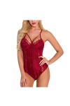 Lingerie Sexy Femme Coquine Hot Ouverte, Ensemble de Lingerie pour Femme Résille Lingerie Sexy Vêtements de Nuit Bodystocking