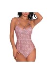 Lingerie Sexy Femme Coquine Hot Ouverte, Ensemble de Lingerie pour Femme Résille Lingerie Sexy Vêtements de Nuit Bodystocking