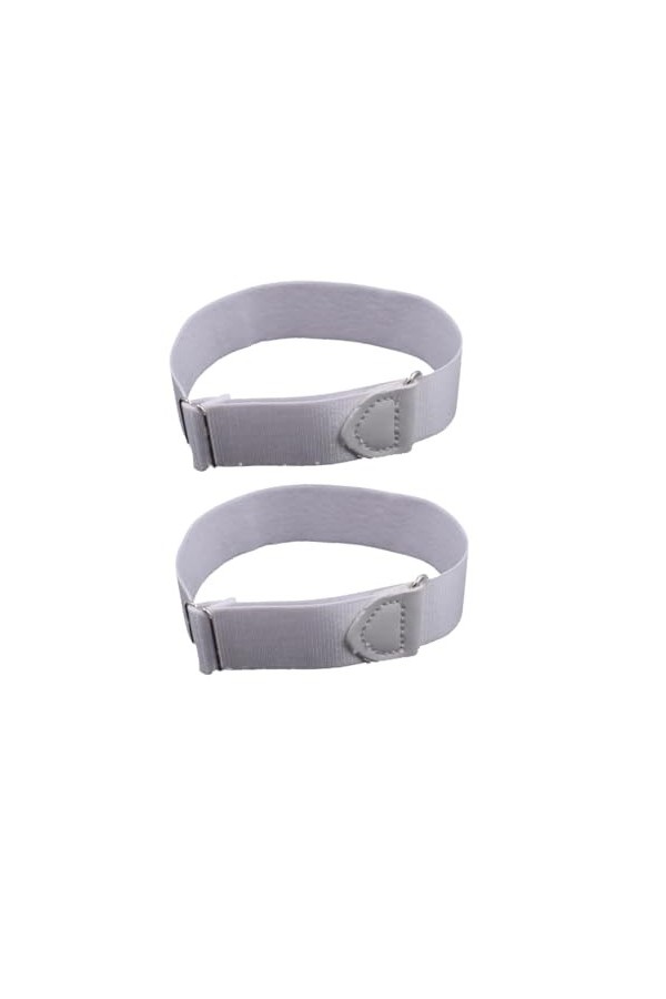 TENDYCOCO 2 Pièces Jarretières À Manches Adultes Robe Chemise Manches Jarretière Réglable Manchon Gardien Chemise Manches Ban