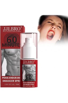 ZZAFDZ JJLBRO Spray pour Hommes Spray retardateur Longue durée 【Nouveau】 Crème de Massage à Force énergétique pour Hommes, am
