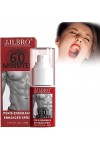 ZZAFDZ JJLBRO Spray pour Hommes Spray retardateur Longue durée 【Nouveau】 Crème de Massage à Force énergétique pour Hommes, am