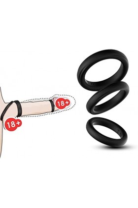 Amateur danneaux triangulaires pour hommes, silicone pour anneaux Panis pour hommes, amélioration de la performance sexuelle