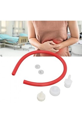 Tube de Lavement, Tuyau de Lavement Haute ténacité en Silicone Sûr Flexible Facile à Utiliser pour Une Bonne santé 100cm/39.