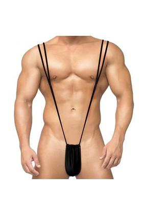 hehiy Hommes Sexy Bodysuit Thong Butler Costume sous-vêtements Lingerie Erotique Panties Briefs Underwear sous-vêtements Érot