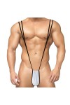 hehiy Hommes Sexy Bodysuit Thong Butler Costume sous-vêtements Lingerie Erotique Panties Briefs Underwear sous-vêtements Érot