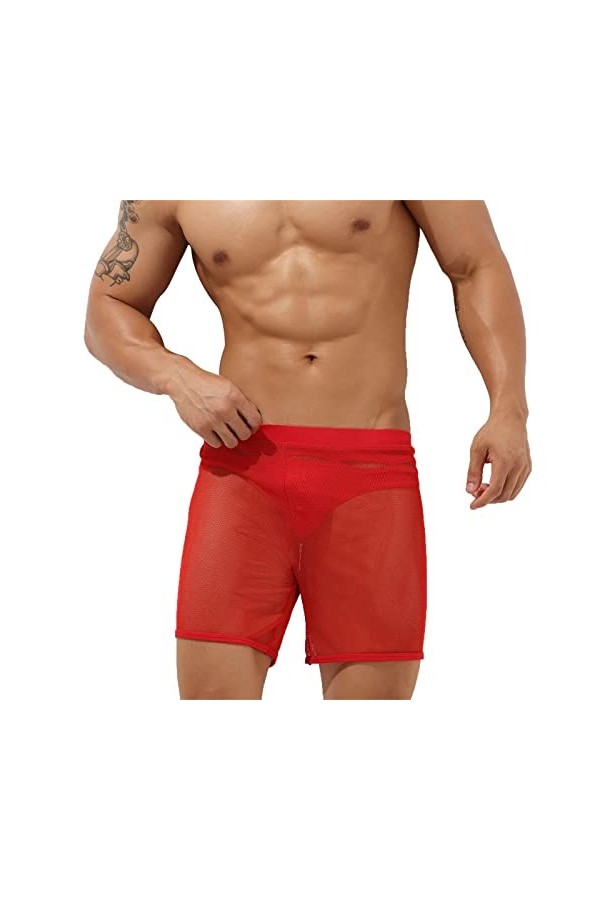 hehiy sous-vêtements Érotiques sous-vêtements Taille Basse String Slips pour Hommes Slips Érotiques Transparents Slips Taille