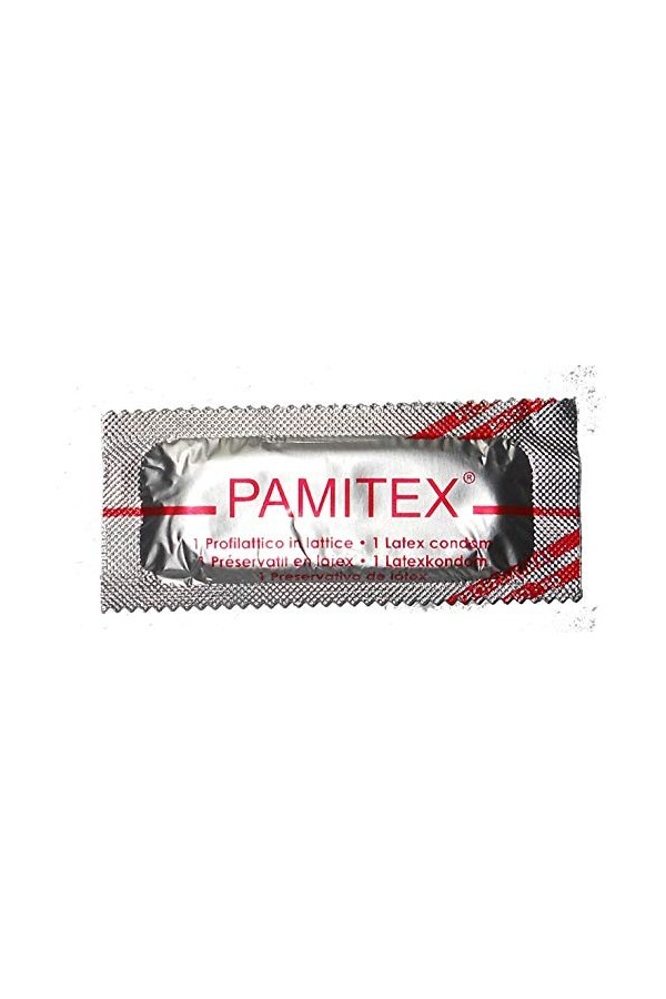 36 PROFILACTIQUES PRÉSERVATIFS CONDOM ROUGE PAMITEX - PACK ANONYME