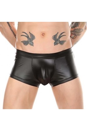 Mymyguoe Culotte homme dentelle transparente boxer sexy taille basse sans couture boxer transparent sport slip short filet de