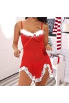 HASU Lingerie Sexy pour Femmes Dentelle Plume Sexe sous-Vêtements Robe Transparente Érotique Nouvelle Chemise De Nuit Rouge a