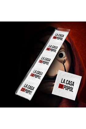 Préservatif Humoristique - Pack de 5 - Idée de Cadeau Drôle - Imprimé en France - En Latex Fin et Résistant - CASA DE POPOL