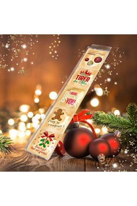 Préservatif Humoristique - Pack de 5 - Idée de Cadeau Drôle - Imprimé en France - En Latex Fin et Résistant - GOLDEN NOËL