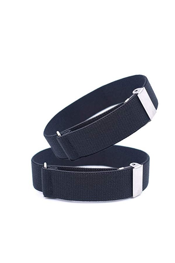 GOMYIE Brassards Ajustables Élastiques Unisexe Chemise Jarretières Manches Tenue Du Bras Manches Jarretières Chemise Titulair