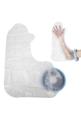 Protection de plâtre hygiénique lavable garde au sec Imperméable Flexible pour douche et salle de bain