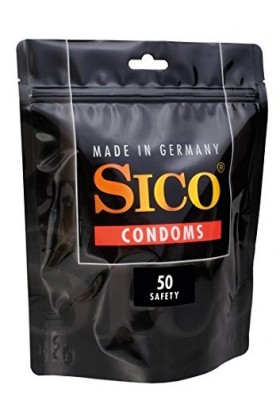 Sico Préservatifs 52&nbsp;MM&nbsp;–&nbsp;Lot de 50