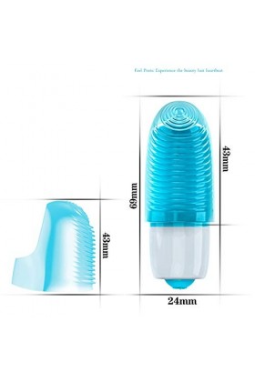 - Ğõđe Vîbrante Sé???ÝS Doigt Femme Portable Wearable Masseur J???T de Portable Multi-Fréquence Avec Contrôleur de Télé, Doi