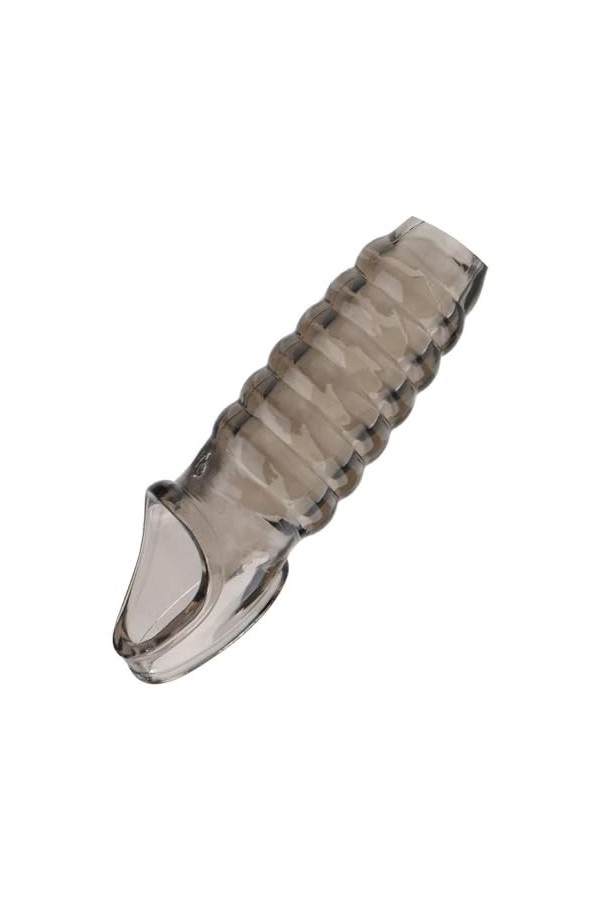 FURLOU Manchon dextension de pénis, manchon dagrandissement de pénis, préservatif réutilisable toys/B/12X3.5CM