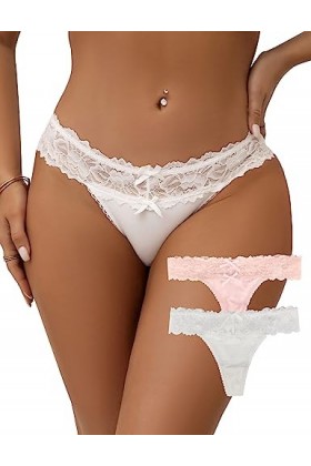 Culotte Femme String Femme Sexy Chic String Femme Grande Taille Culotte Dentelle Tanga Slips Femme Tanga Dentelle Stretch Sli