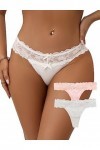 Culotte Femme String Femme Sexy Chic String Femme Grande Taille Culotte Dentelle Tanga Slips Femme Tanga Dentelle Stretch Sli