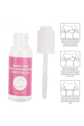 Huile Dagrandissement du Sein, Huile de Massage de la Poitrine pour Raffermir et Agrandir le Sein, Huile Hydratante pour le 