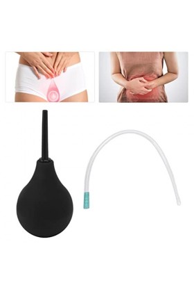 Kit Poire Lavement, Résistance au Vieillissement, Toucher Confortable, Réutilisable, Haute ténacité, Conception Portable, Net