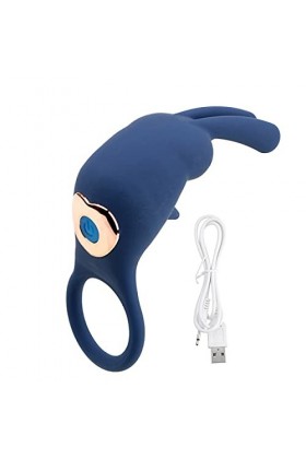 NevStp Ś-Ëx Ť-Øyș Ġøđëmịché Soins de Santé Intimes Pour Femmes Outil Étanche Rechargeable Bleu