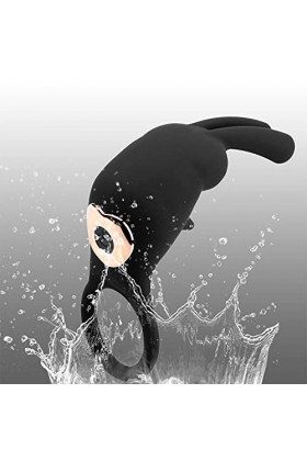 NevStp Ś-Ëx Ť-Øyș Ġøđëmịché Soins de Santé Intimes Pour Femmes Outil Étanche Rechargeable Noir