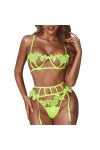 Lingerie Sexy Femme Érotique Hot, Ensemble Lingerie Sexy pour Femmes Nuisettes et Deshabillés Chemises en Dentelle Vêtements 