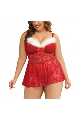 RYTEJFES Sous-vêtements sexy pour femme, sexy érotique sexe extrême tenue lingerie grande taille rouge Dessuesexy Ensemble Vê