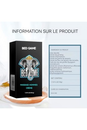 Crème de revitalisation pour hommes, huile de massage pour lagrandissement, crème de soulagement pour le corps caverneux
