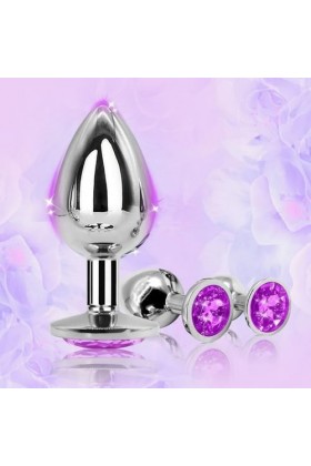 MS11- Violette Ensemble Multi-Pièces Corps En Acier Inoxydable Lisse Relax Play Items Ḁṉḁl Plṳg Ḁṉḁle Femme Prôsṱḁṱe Deḇṳṱḁṉt