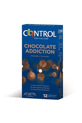 Control 43102 Préservatif Chocolate Addiction Boîte de 12 Marron