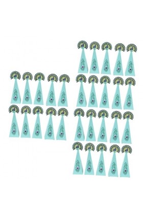 Abaodam 30 Pièces Boîtes De Cadeaux De Fête Boîtes De Bonbons En Papier Se Réconcilier Tons De Terre