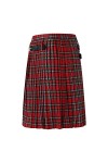 Kilt écossais classique homme médiéval Écosse jupes plissées individualité vintage décontracté à carreaux Jupe unie Tartan Ut