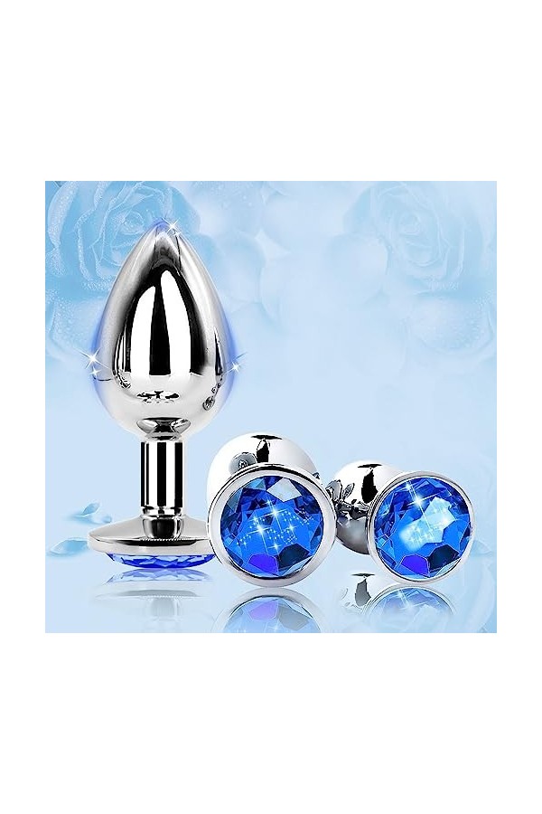 B1-Produits en Acier Inoxydable Exquis Et Lisse Diamants Bleus Pour Les Débutants